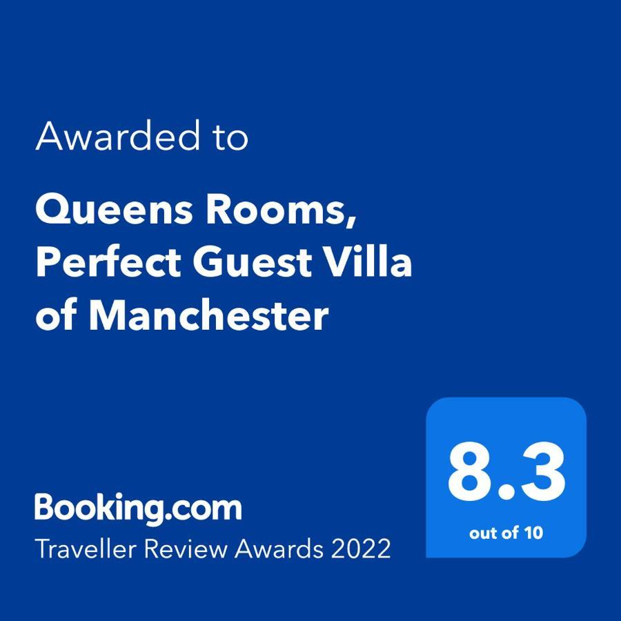 Queens Rooms, A Perfect Stay, Next To Shopping Parks And Central Manchester Exterior photo